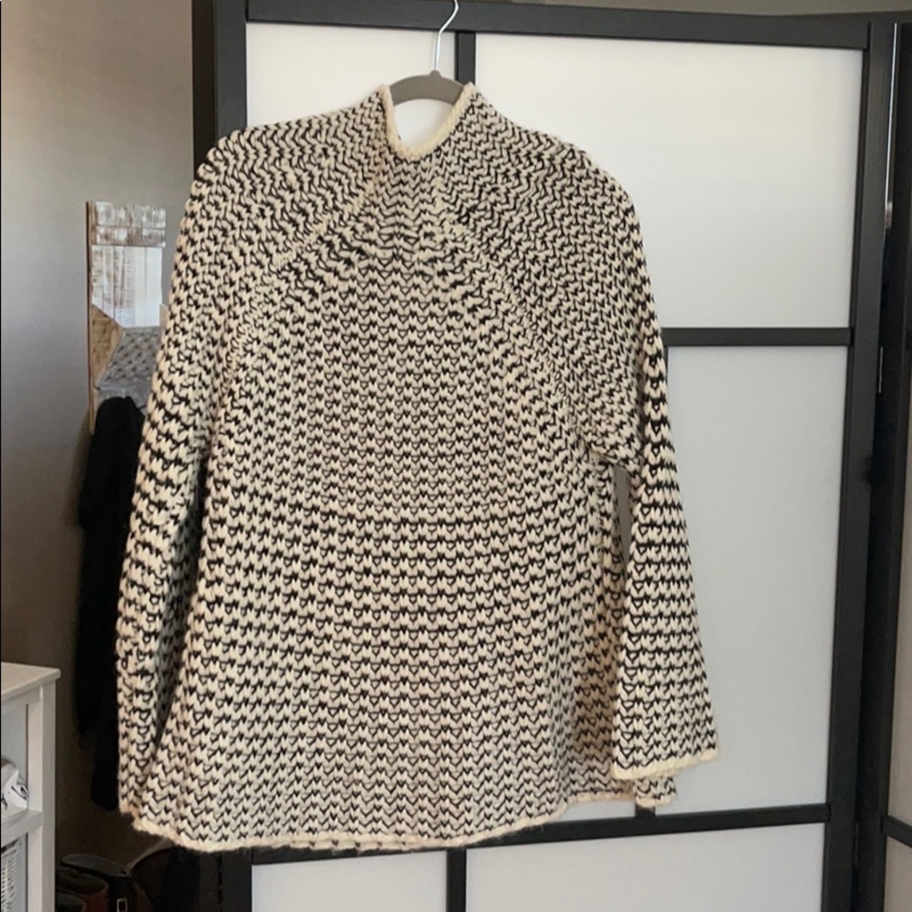 French Connection black and white sweater